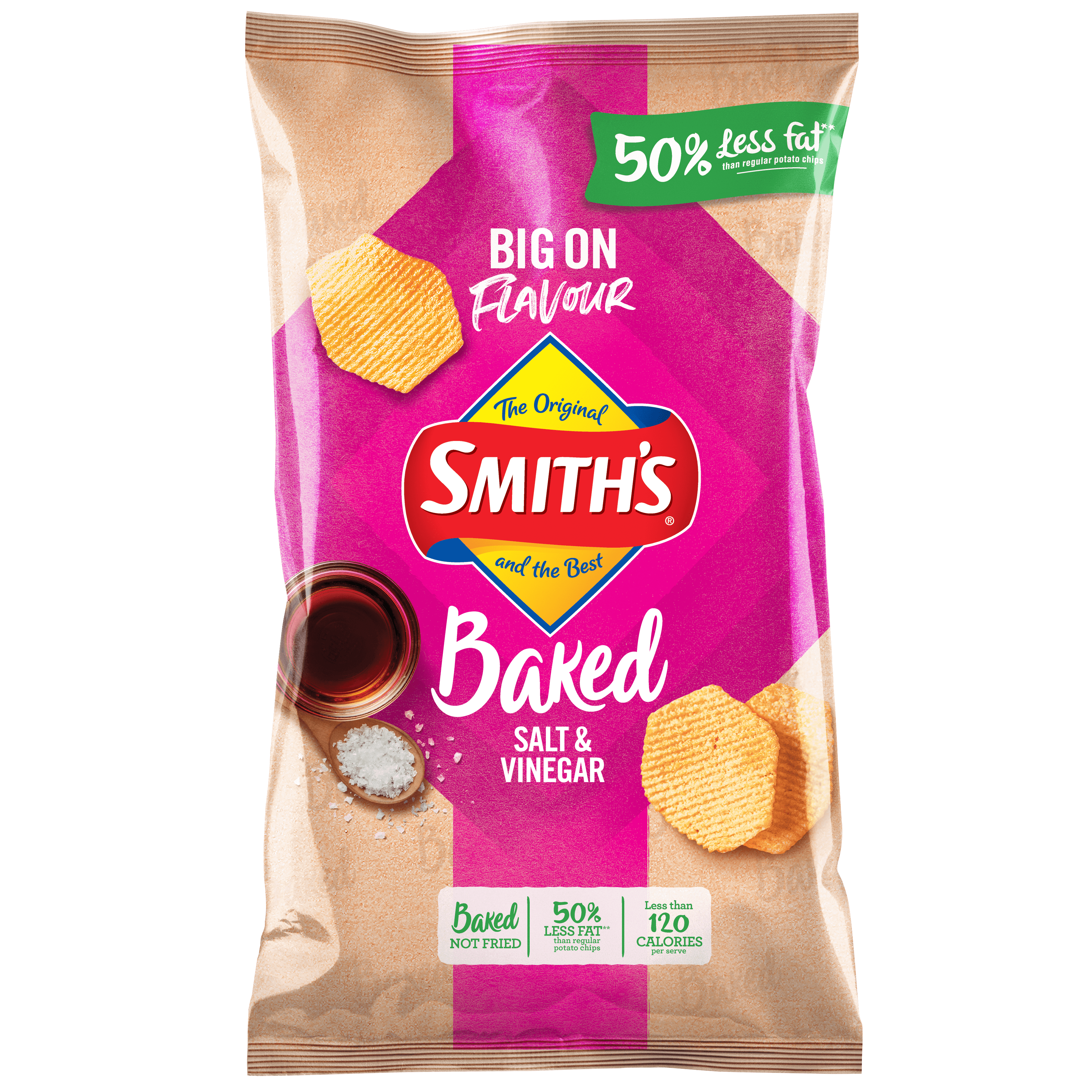 PEP1088 Smiths Baked Salt & Vinegar 130g 3D